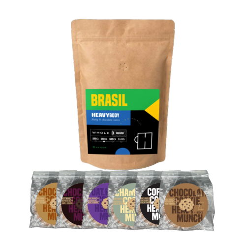 COFFEE AND MUNCH BRASIL PACK XL